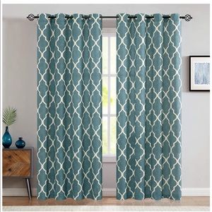 Linen curtains